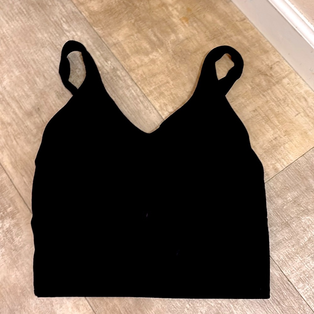 built-in bra athletic top
